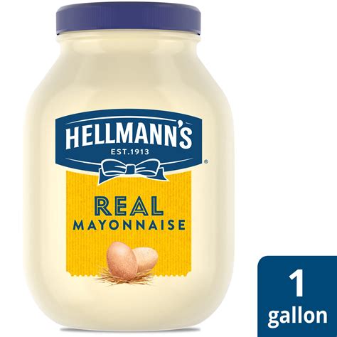 Best Foods / Hellmann’s 1 Gallon Real Mayonnaise – O&A Paper And Plastics
