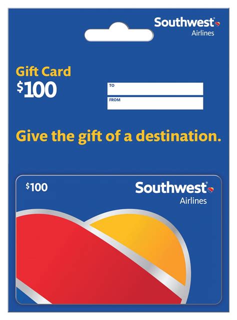 Southwest Airlines Gift Card $100 - Walmart Business Supplies