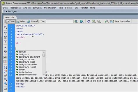 Image result for HTML CSS Tutorial Deutsch