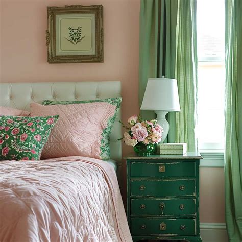 18+ Pink and Green Bedroom Ideas for a Perfect Color Match