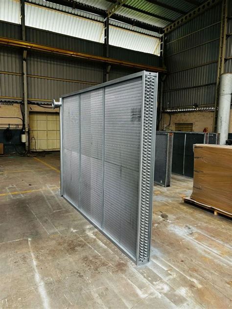 AHU Industrial Coil - Industrial AHU Cooling Coil 50000 CMH Custom ...