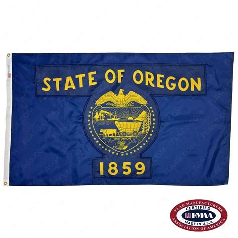 State Of Oregon Flag