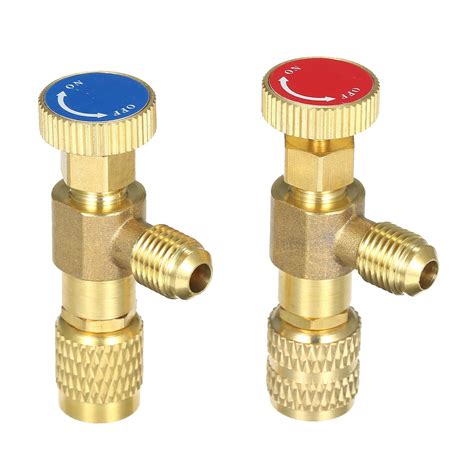 Buy CFDYKRP Copper R12 R410 Refrigerant Charging Valve, Air ...
