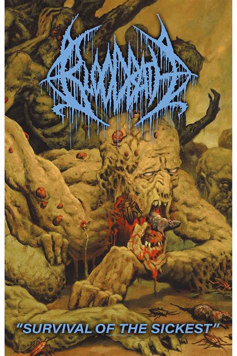 Bloodbath Survival Of The Sickest Textile Poster – Paradiso Clothing