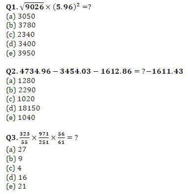 Must Do Quantitative Aptitude for IBPS RRB PO and Clerk Pre 2017
