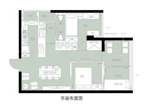 65平方二房一厅户型图,65平米小户型简单装修,65平米样板间_大山谷图库