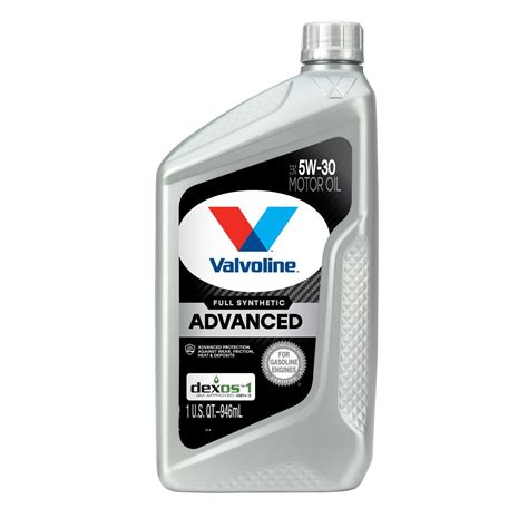Valvoline Advanced Engine Oil Full Synthetic 5W-30 1 Quart