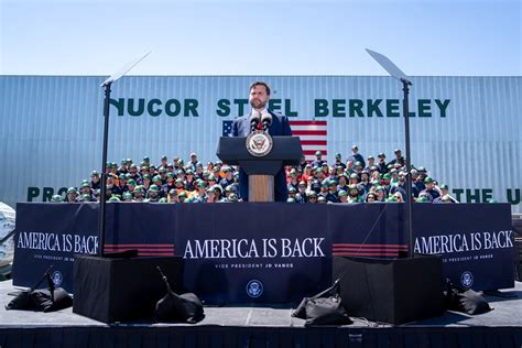 Vice President JD Vance Touts “Golden Age of Manufacturing” at Nucor ...