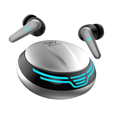 Wings Phantom 450 Wireless in Ear Earbuds with Digital Battery Display ...