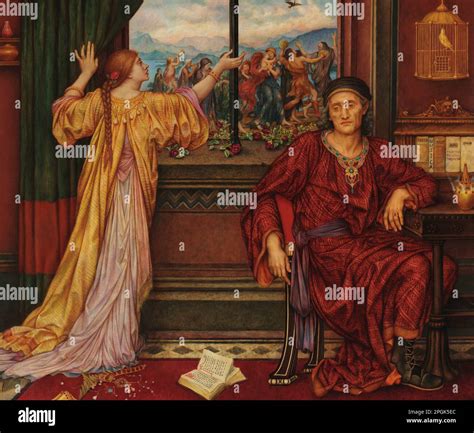 The Gilded Cage circa 1919 by Evelyn de Morgan Stock Photo - Alamy