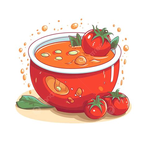 Tomato Soup Clip Art