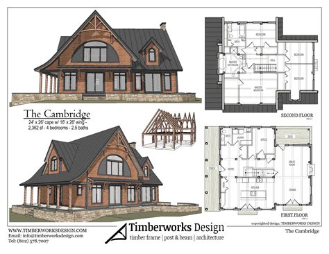 Contemporary Timber Frame House Plans at Trent Lopez blog