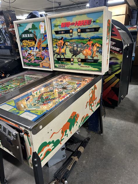Bow and Arrow Digital Pinball Machine (Extremely rare) - Vintage Arcade ...
