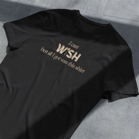 I Cast Wish Tshirt | Dungeons and Dragons Shirts | Wish Spell Dnd Tee ...