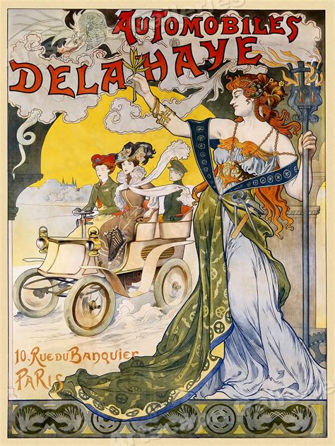 Original Art Nouveau Poster
