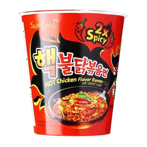 Samyang Ramen Cup Instant Noodles (2x Spicy Hot Chicken) – Fresh Aisle
