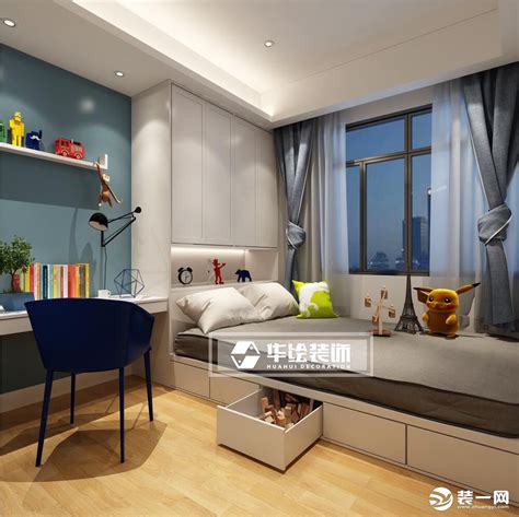 龙阳1号84平方 - 样板房 - 武汉江南美装饰设计工程有限公司设计作品案例