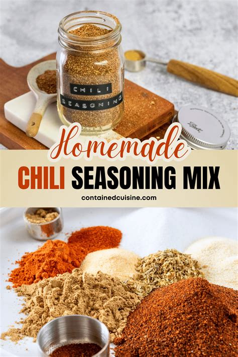 How to Make Homemade Chili Seasoning » Contained Cuisine