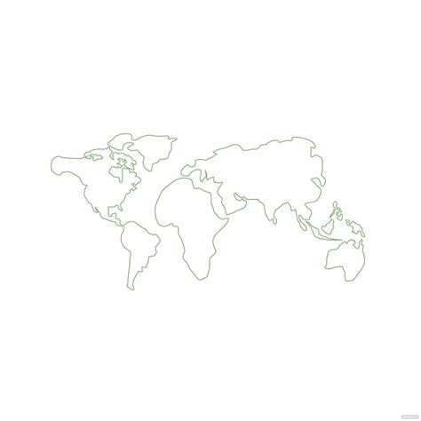 World Map Vector Line 的图像结果