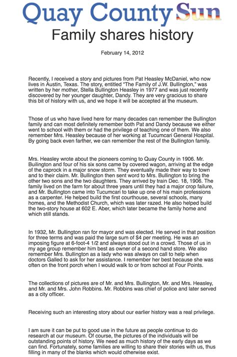 Quay County Sun - Surveys Hyatt