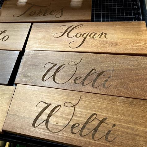 Custom Wood Engraving San Diego | Inscriptu