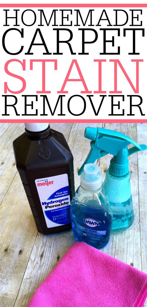 Homemade Carpet Stain Remover: Easy DIY Solution