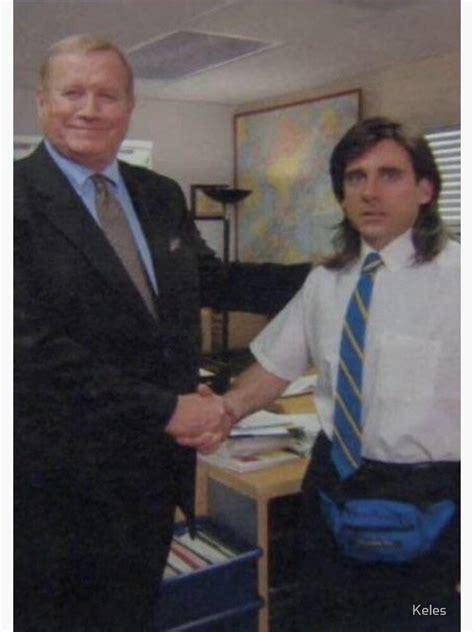 "Young michael scott shaking hands MEME" Spiral Notebook by Keles ...