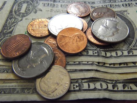 Free Images : metal, money, cash, one, copper, currency, coin, dollar ...