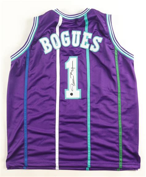 Muggsy Bogues Signed Jersey (AWM) | Pristine Auction