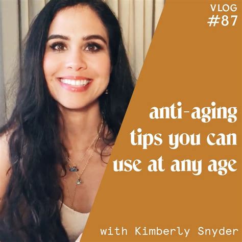anti aging tips
