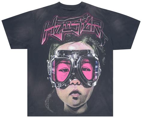 Buy Hellstar The Future T-Shirt 'Black/Pink' - HS T1 BLAC | GOAT
