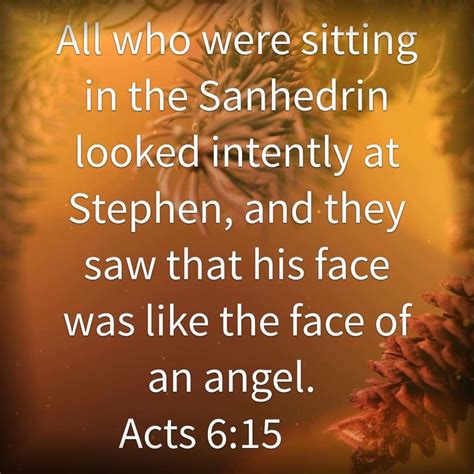 Acts 6:15 in 2020 | Acts of the apostles, Acting, Face