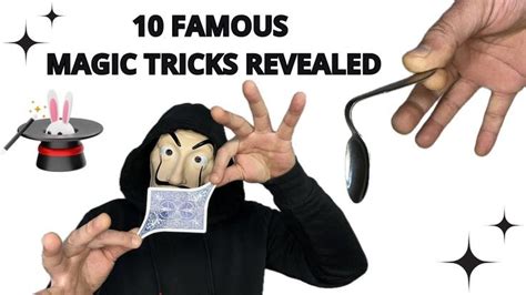 10 FAMOUS MAGIC TRICKS REVEALED IN LIVE 🎩🪄 #magic #tricks #magictricksvideos #tutorial | Magic ...