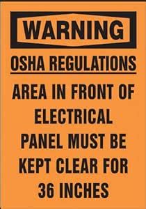 SRGInfotech UV printed Acrylic board |Warning OSHA Regulation Sign ...