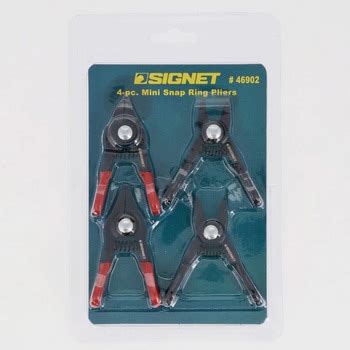 46902 ミニスナップリングプライヤーセット SIGNET(シグネット) 軸・穴兼用 【通販モノタロウ】