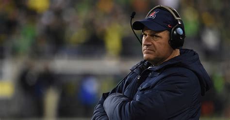 University of Arizona dismisses head football coach Rich Rodriguez ...