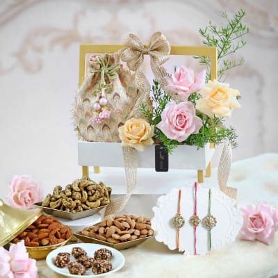 Almond Affection: Order Flowers Online | Interflora India