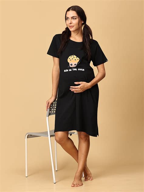 Buy Maternity T- Shirt Dress Combo | Maternity Wear Online – The Mom Store