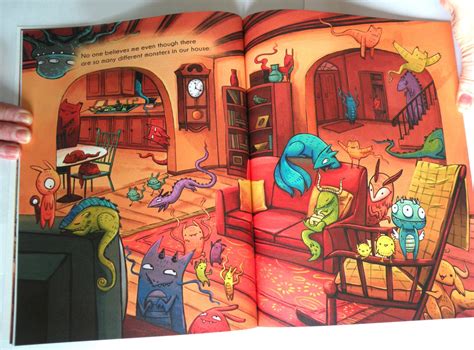 Children's Book: Monsters in My House First Print Run - Etsy