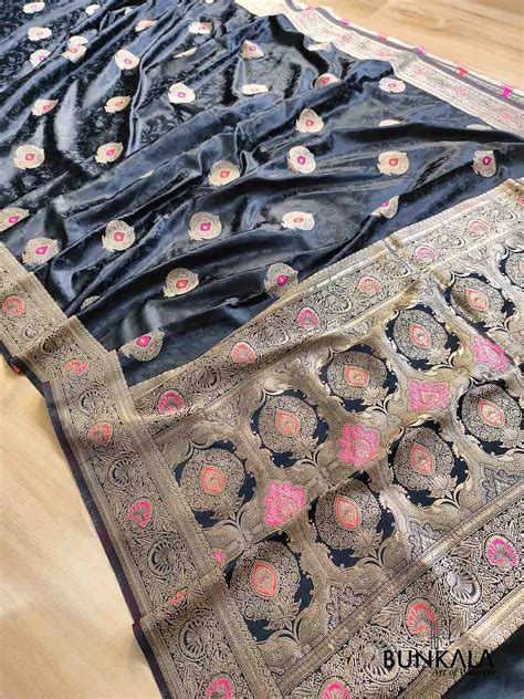 Buy Banarasi Mashru Silk Sarees Online at Bunkala - Elevate Your Style ...