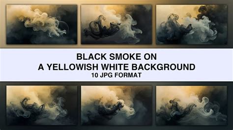 Elegant White Smoke Cloud Displays On Gentle Background | Images