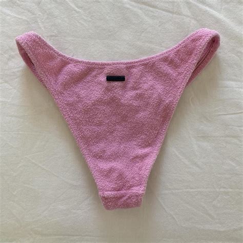 Triangl Women's Pink Bikini-and-tankini-bottoms | Depop