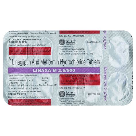 Linaxa M 2.5/500 Tablet | Uses, Side Effects, Price | Apollo Pharmacy