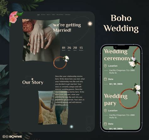 Unique wedding websites 60 photos - Astyledwedding.com