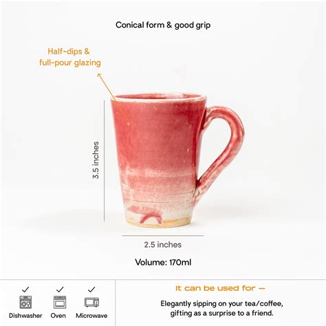 Blush Cone Cup | 170ml | Pink – Lagavi