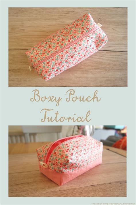 Image result for How to Make a Boxy Pouch Tutorial