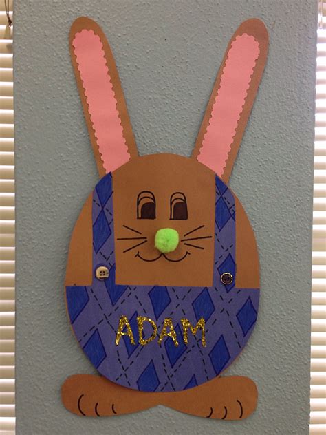 Easter Bunny Crafts For Kindergarten