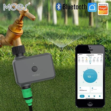 система капельного полива, Bluetooth app control, timed watering, smart ...