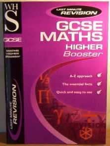 Whs GCSE Higher Maths Booster (WH Smith Subject Boosters) : Amazon.in ...