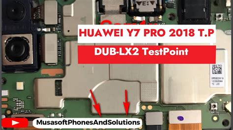 Test Point for Huawei Y7 Pro 2018 T.P #isp [Dub-LX2] to hardreset and ...